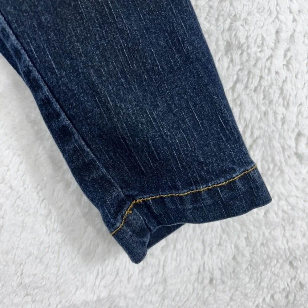 Bisou Bisou Jacket Women's Size 10 Blue Denim Jean Michele Bohbot Long Sleeves